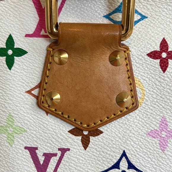 Louis Vuitton Alma Multicolor White Monogram - Picture 6 of 13